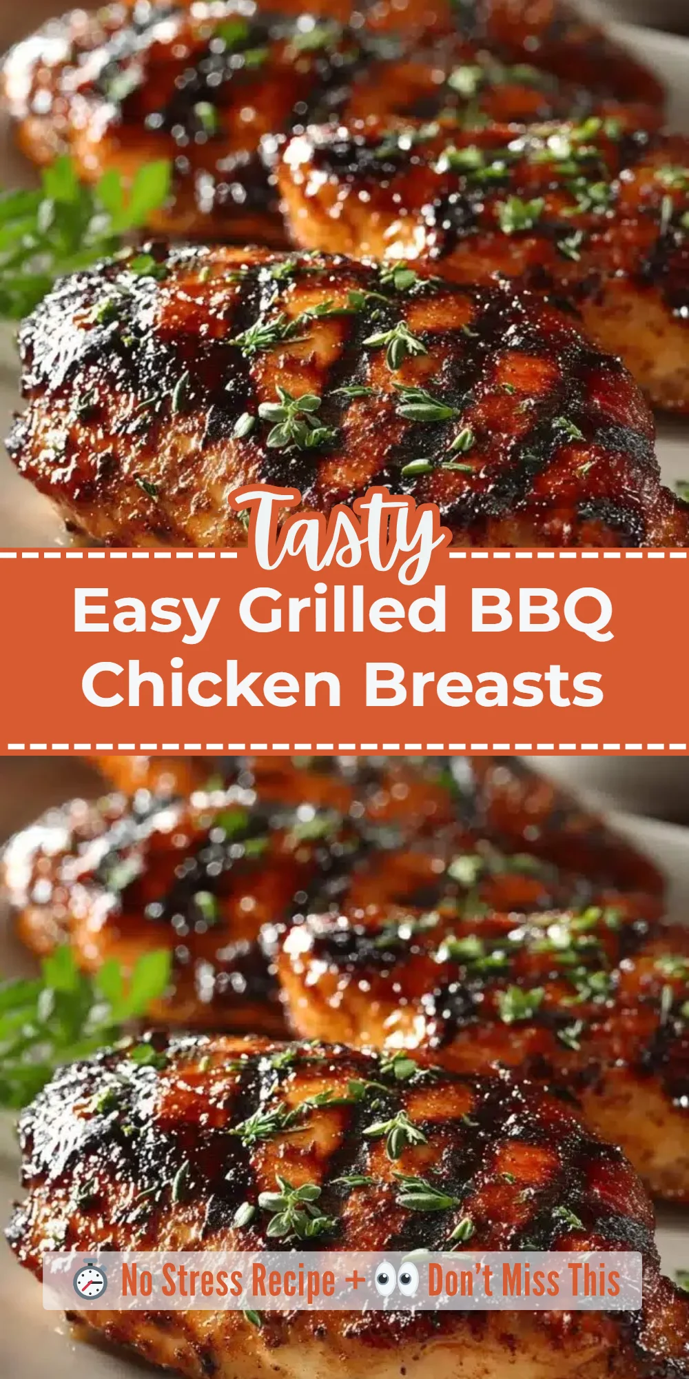 Easy Grilled BBQ Chicken Breasts
