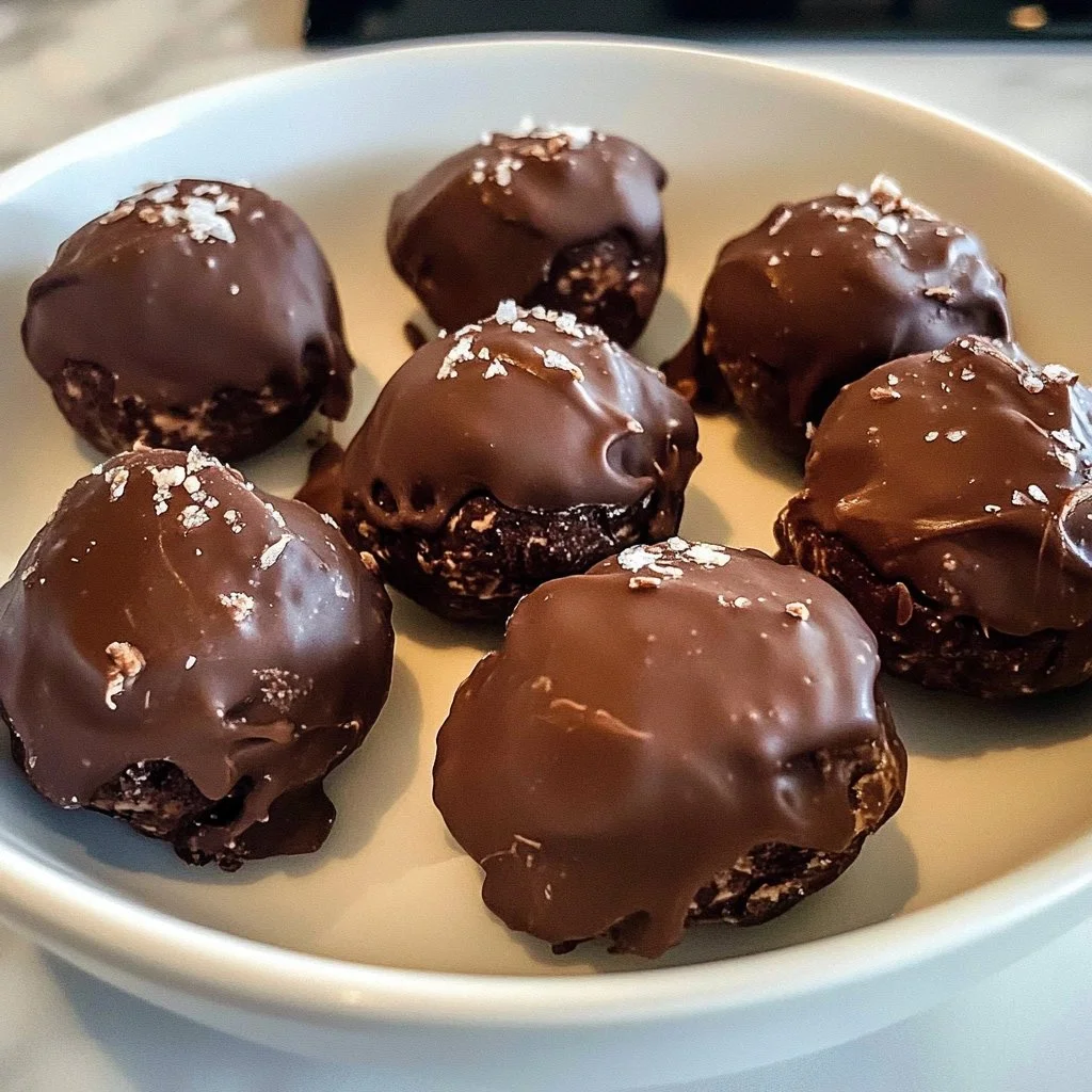 Delicious frozen Greek yogurt bites on a plate, ready to enjoy.