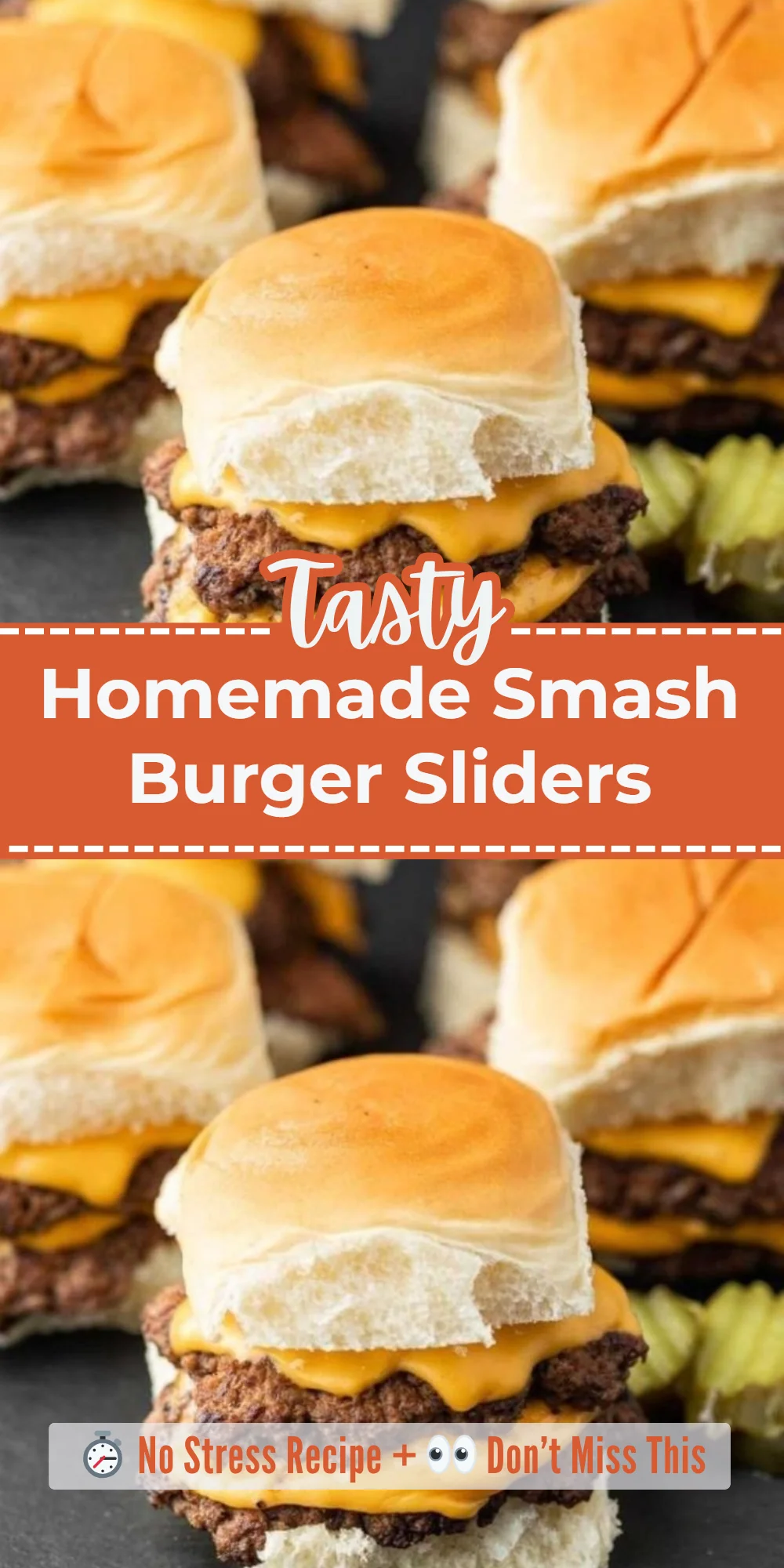 Homemade Smash Burger Sliders