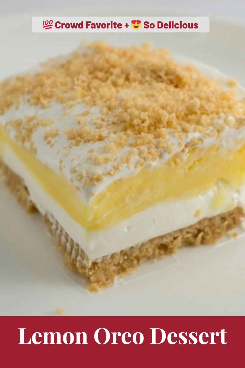 Lemon Oreo Dessert