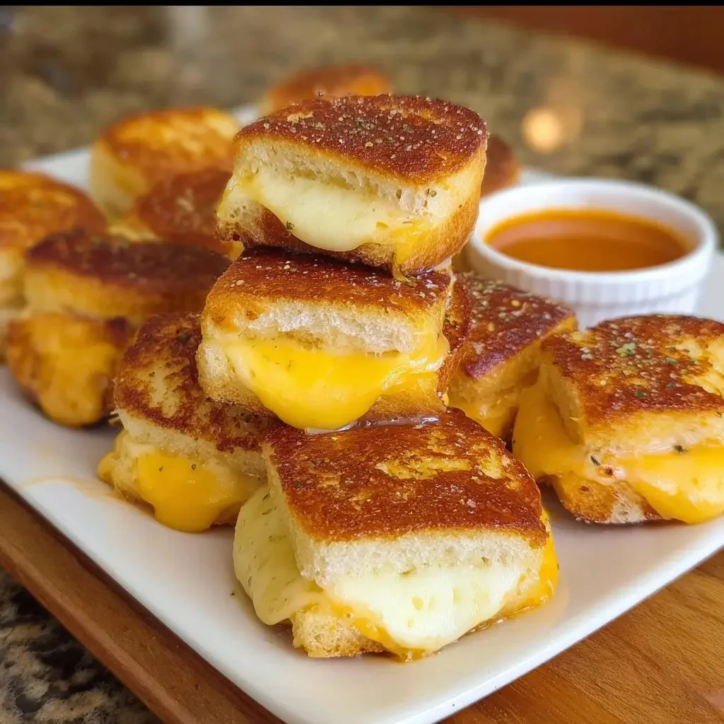 Mini Grilled Cheese Hawaiian Rolls