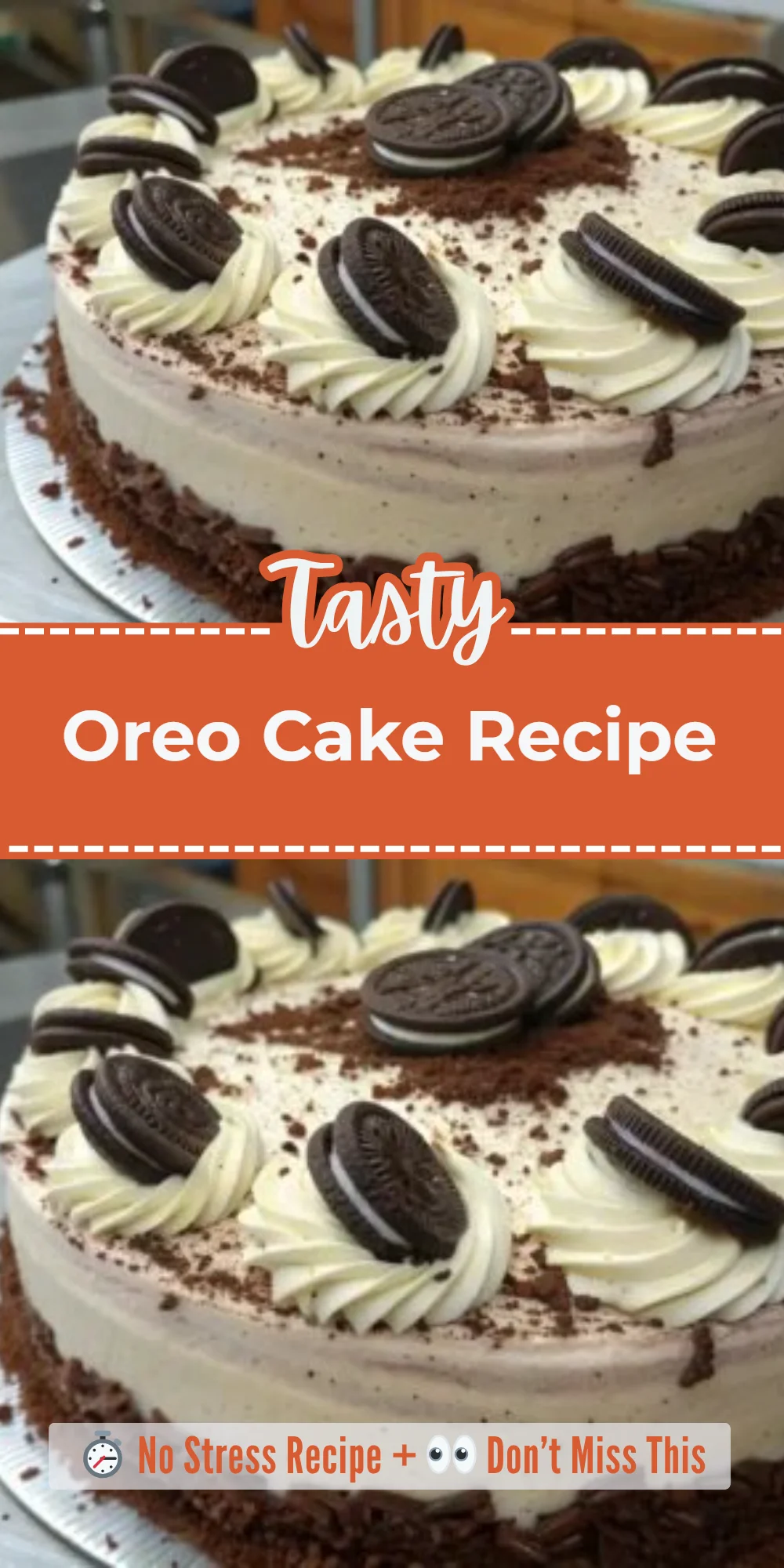 Oreo Cake Recipe