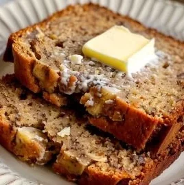 Delicious homemade banana bread recipe by Paula Deen