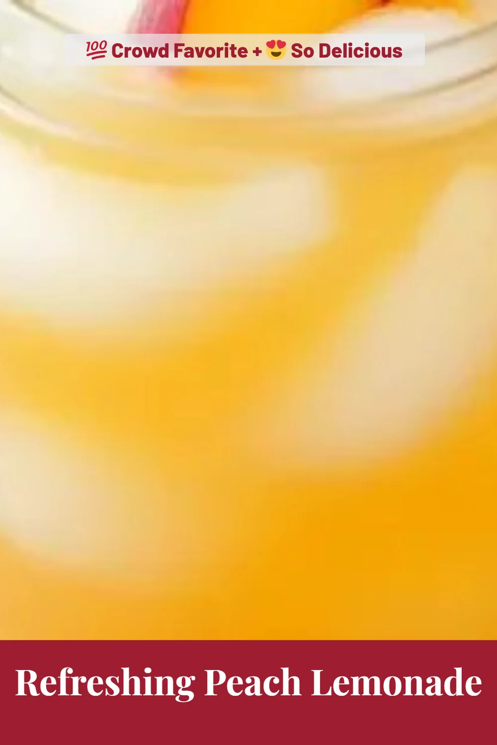 Refreshing Peach Lemonade