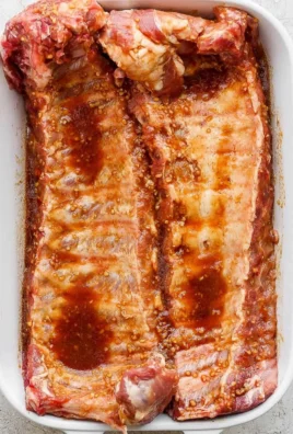 Rib marinade recipe for flavorful and juicy ribs on the grill.