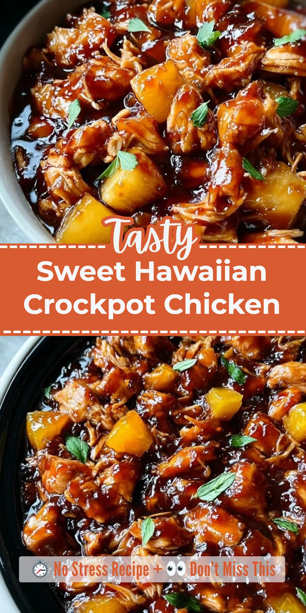 Sweet Hawaiian Crockpot Chicken