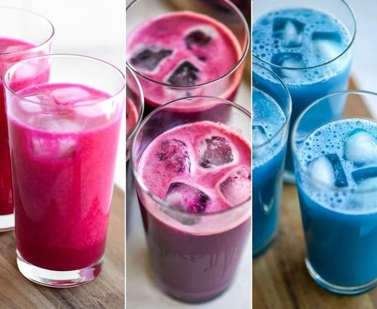 A colorful assortment of fresh ingredients for making cold pressed juice recipes.