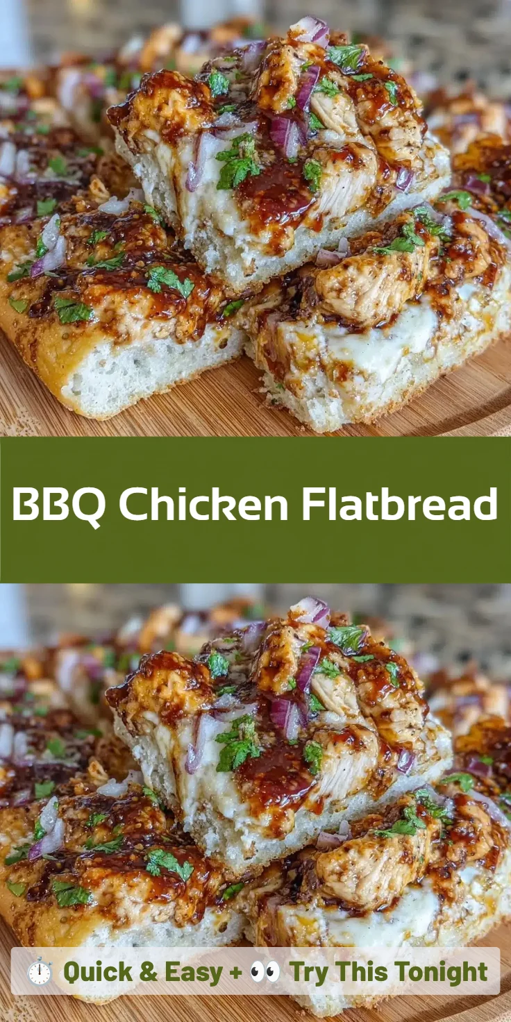 BBQ Chicken Flatbread