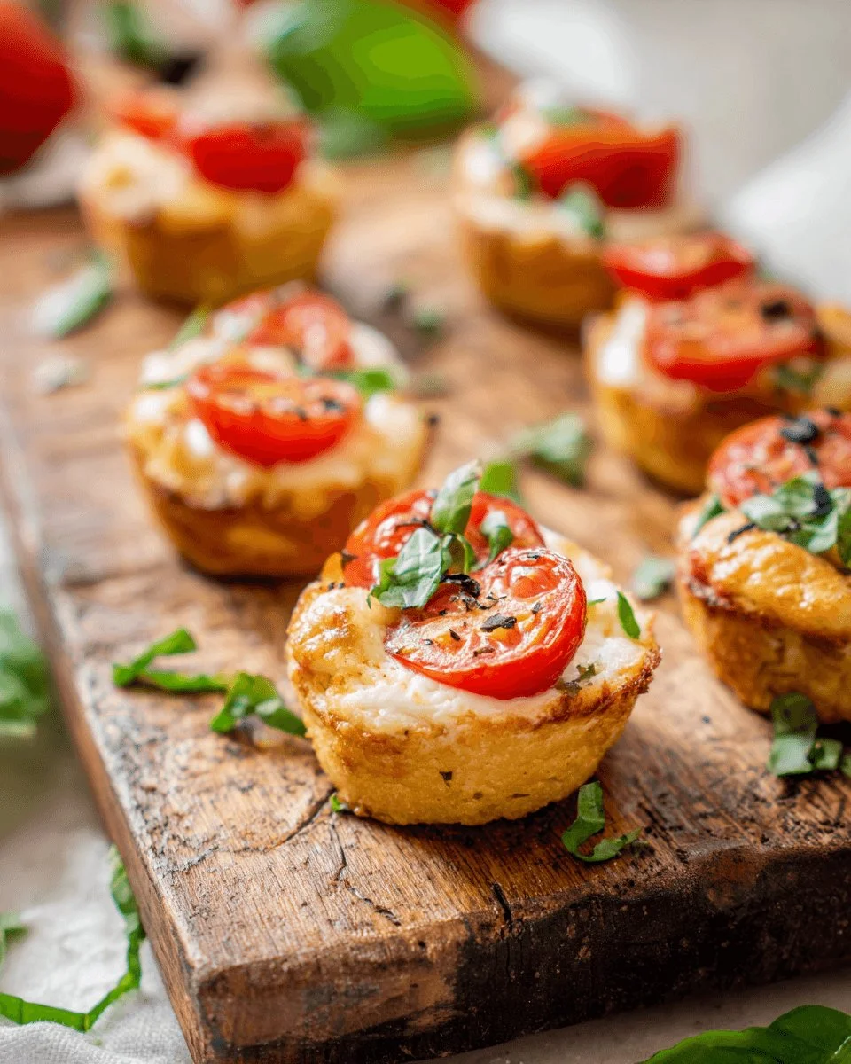 Cottage Cheese Caprese Bites
