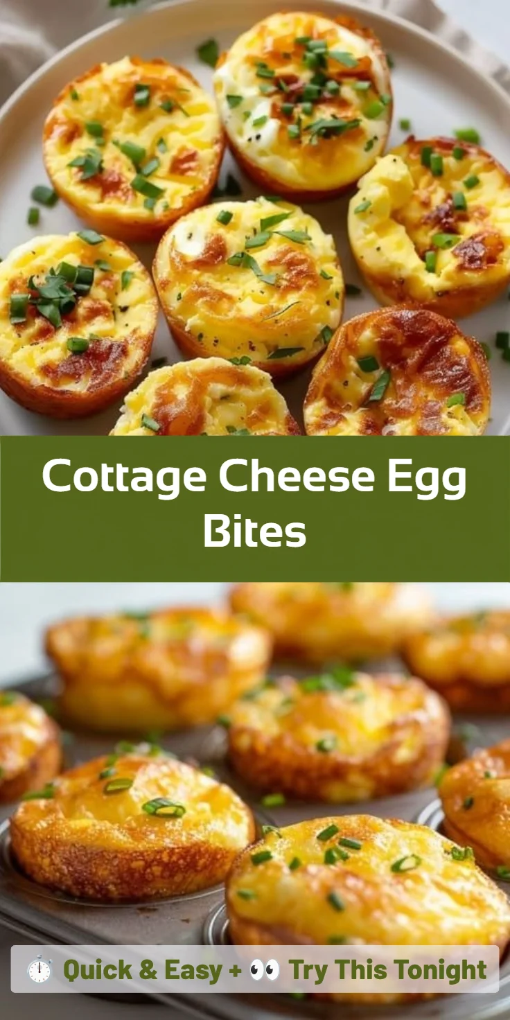 Cottage Cheese Egg Bites