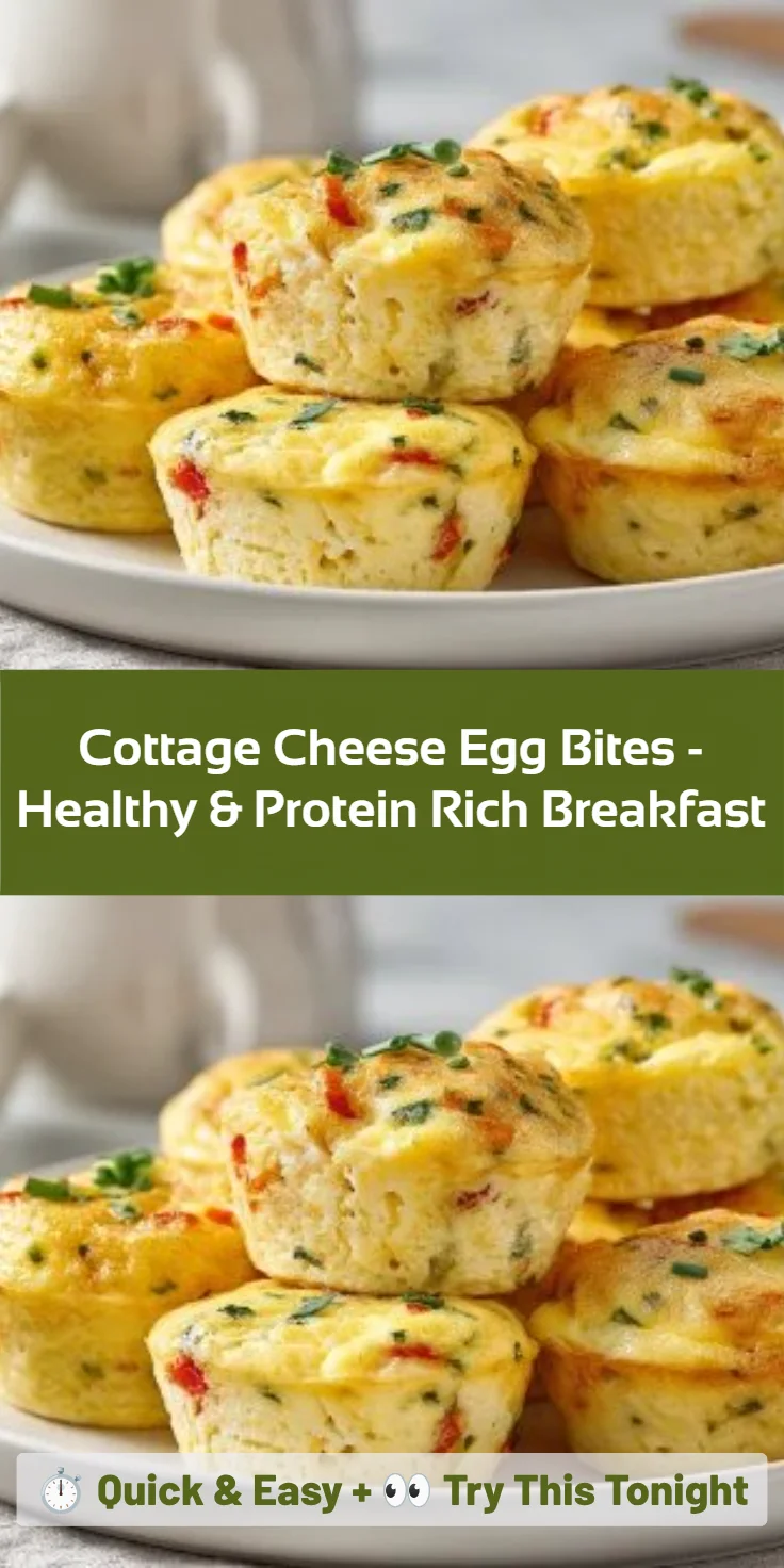 Cottage Cheese Egg Bites - Healthy & Protein Rich Breakfast