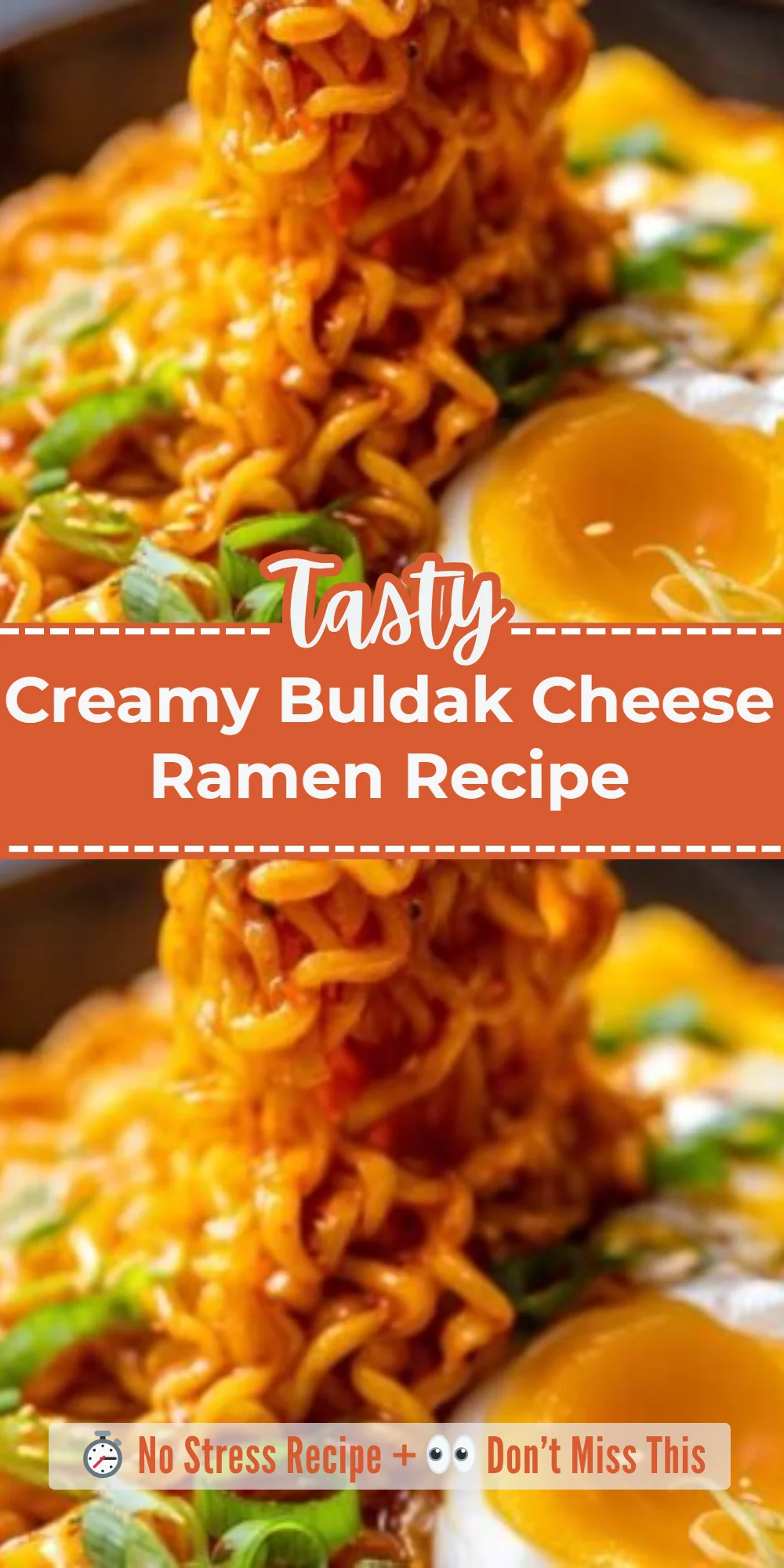 Creamy Buldak Cheese Ramen Recipe