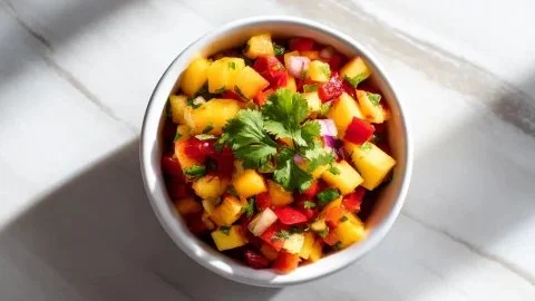 Delicious Peach Salsa