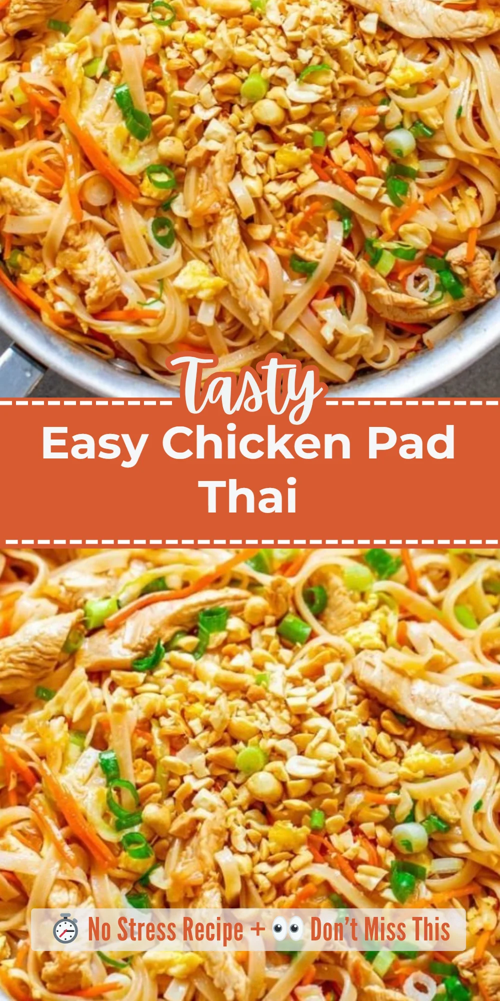 Easy Chicken Pad Thai