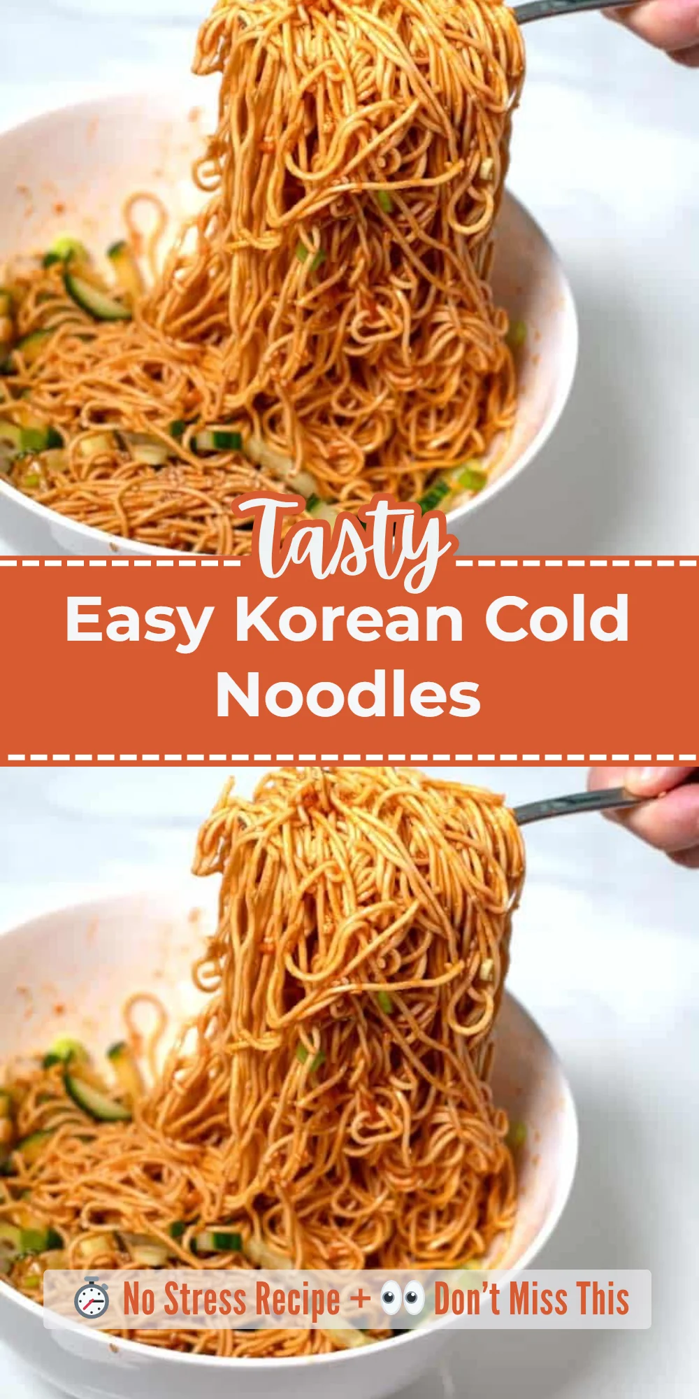 Easy Korean Cold Noodles