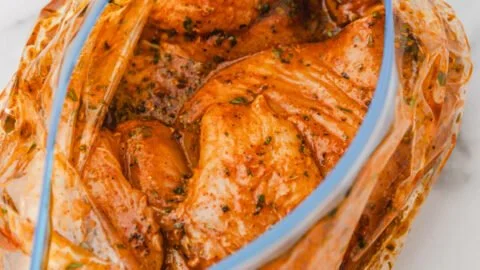 Easy Mexican chicken marinade recipe with vibrant flavors for grilling.