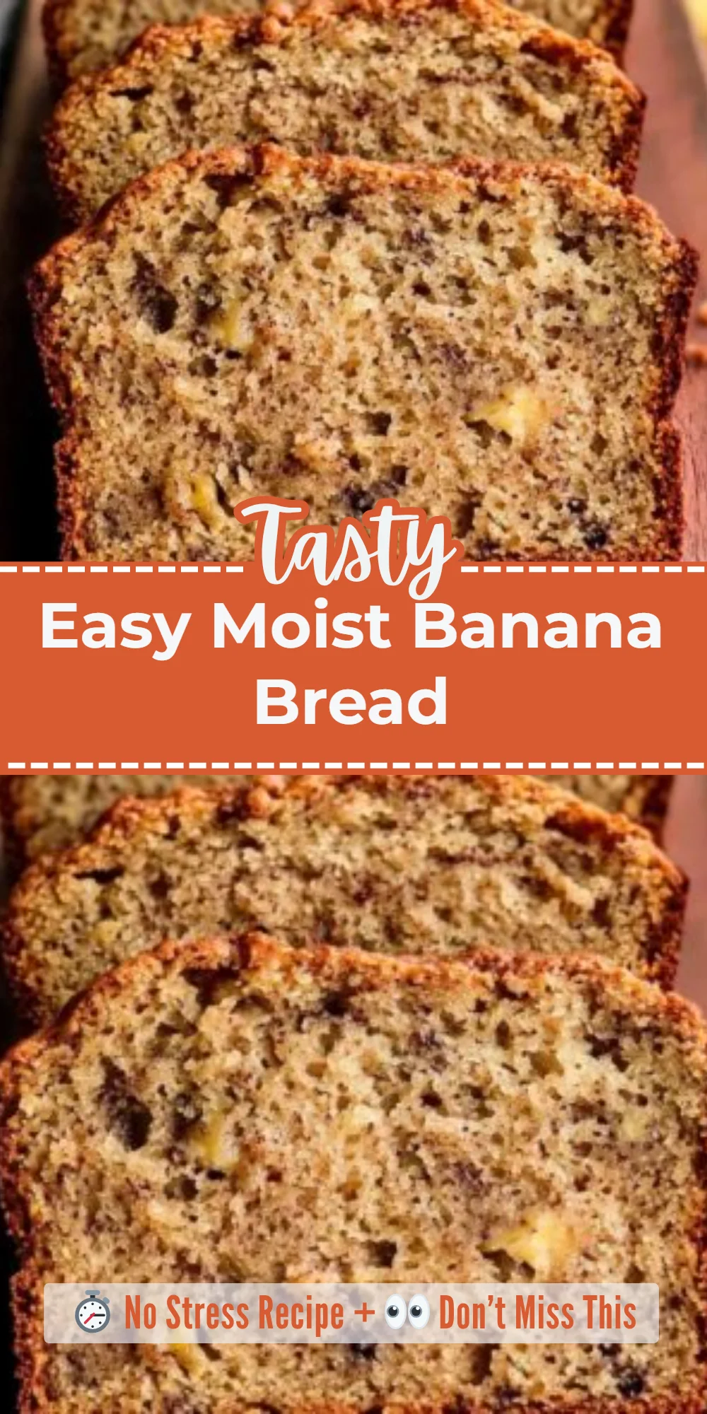 Easy Moist Banana Bread