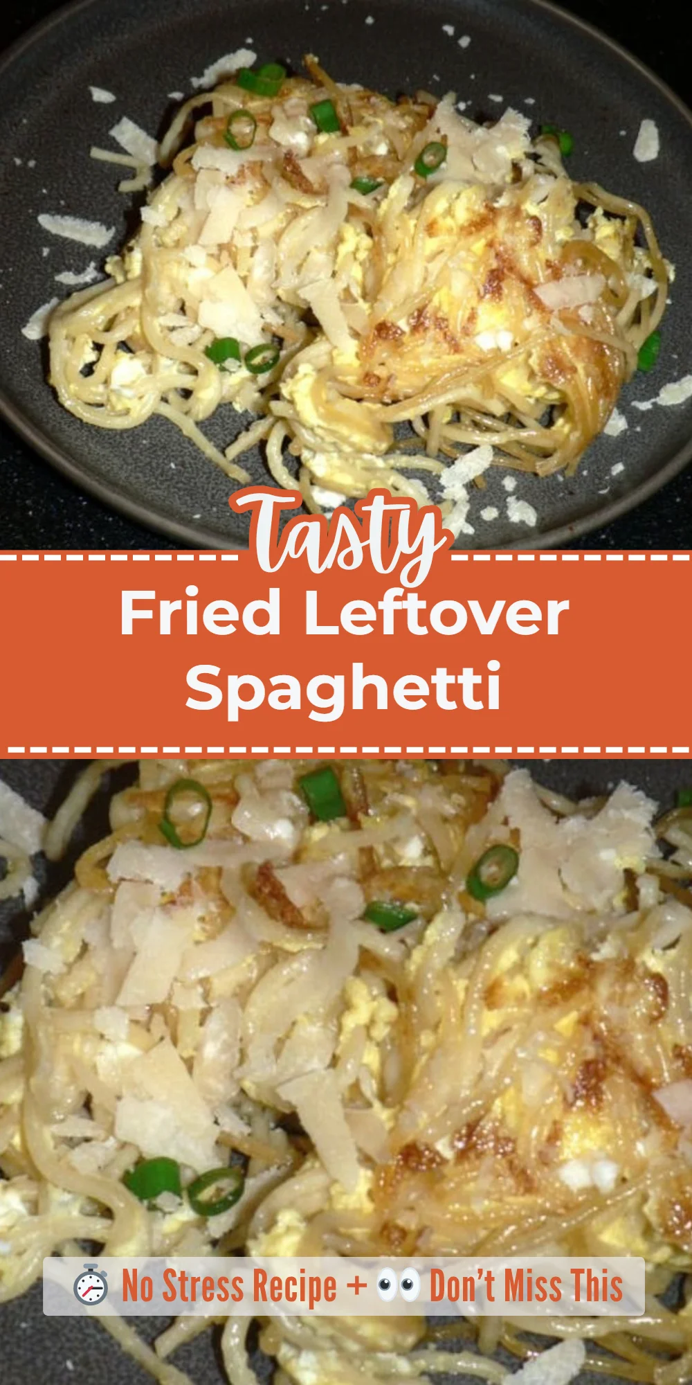 Fried Leftover Spaghetti