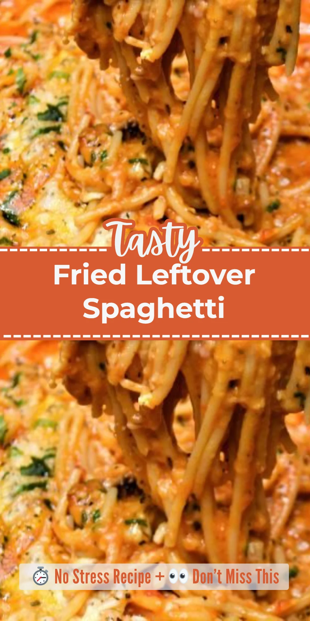 Fried Leftover Spaghetti