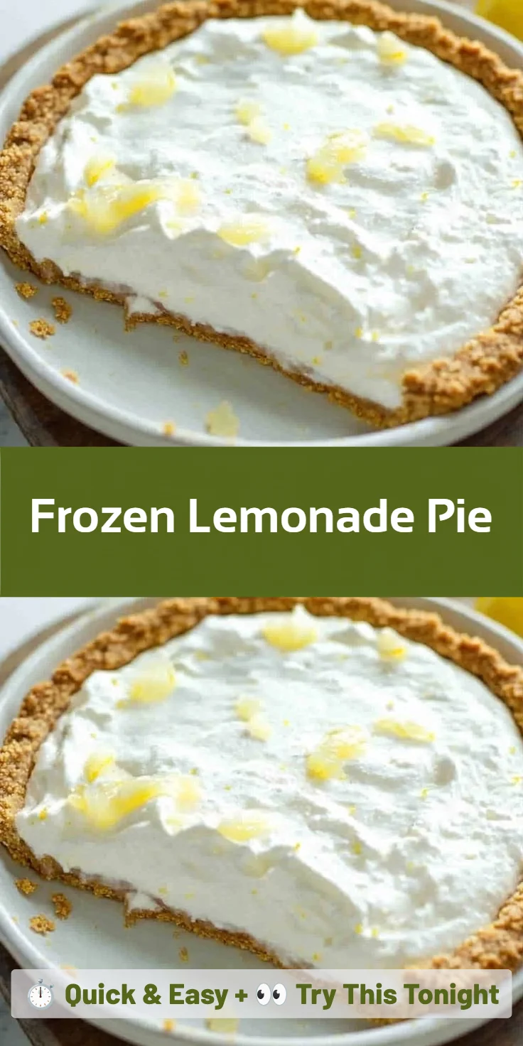 Frozen Lemonade Pie
