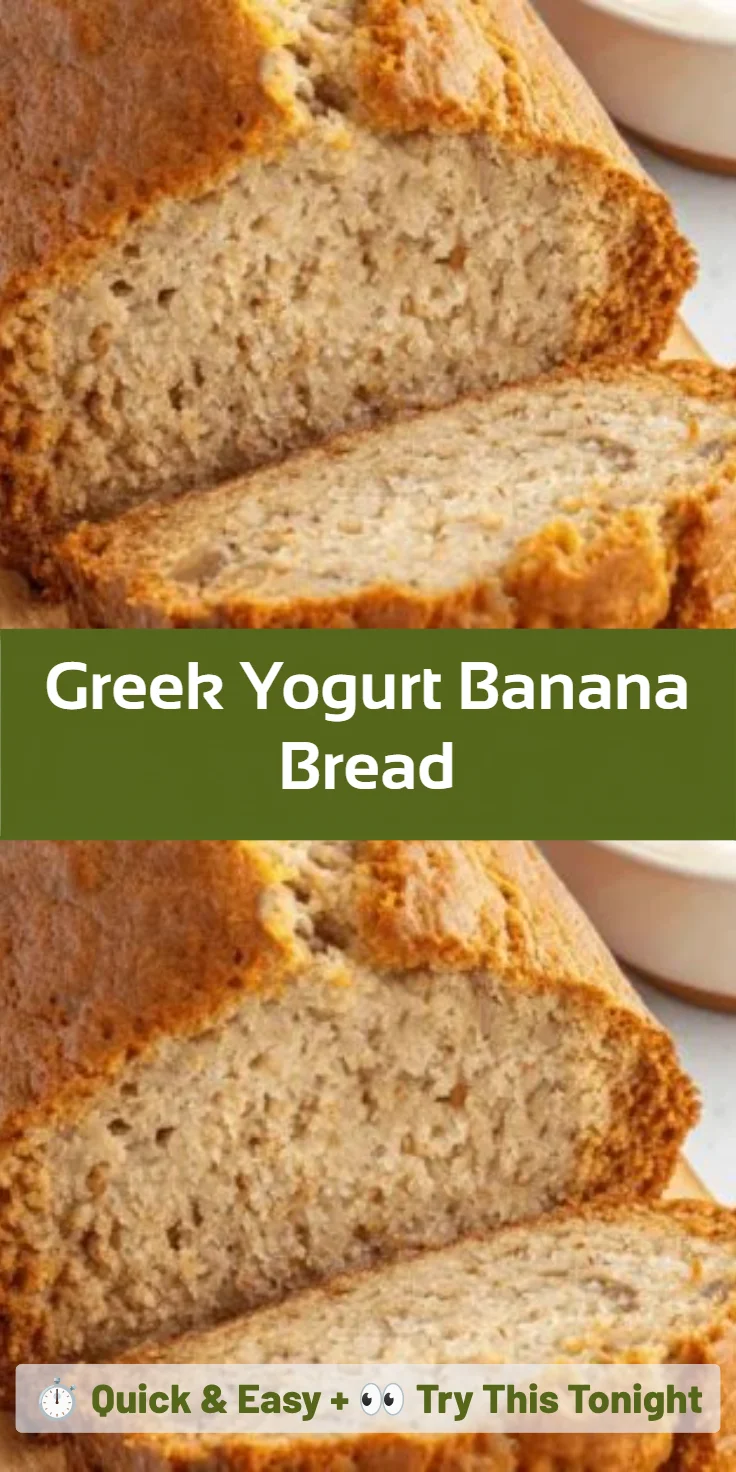Greek Yogurt Banana Bread