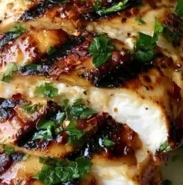 Delicious grilled chicken marinated to perfection for a juicy and caramelized finish.