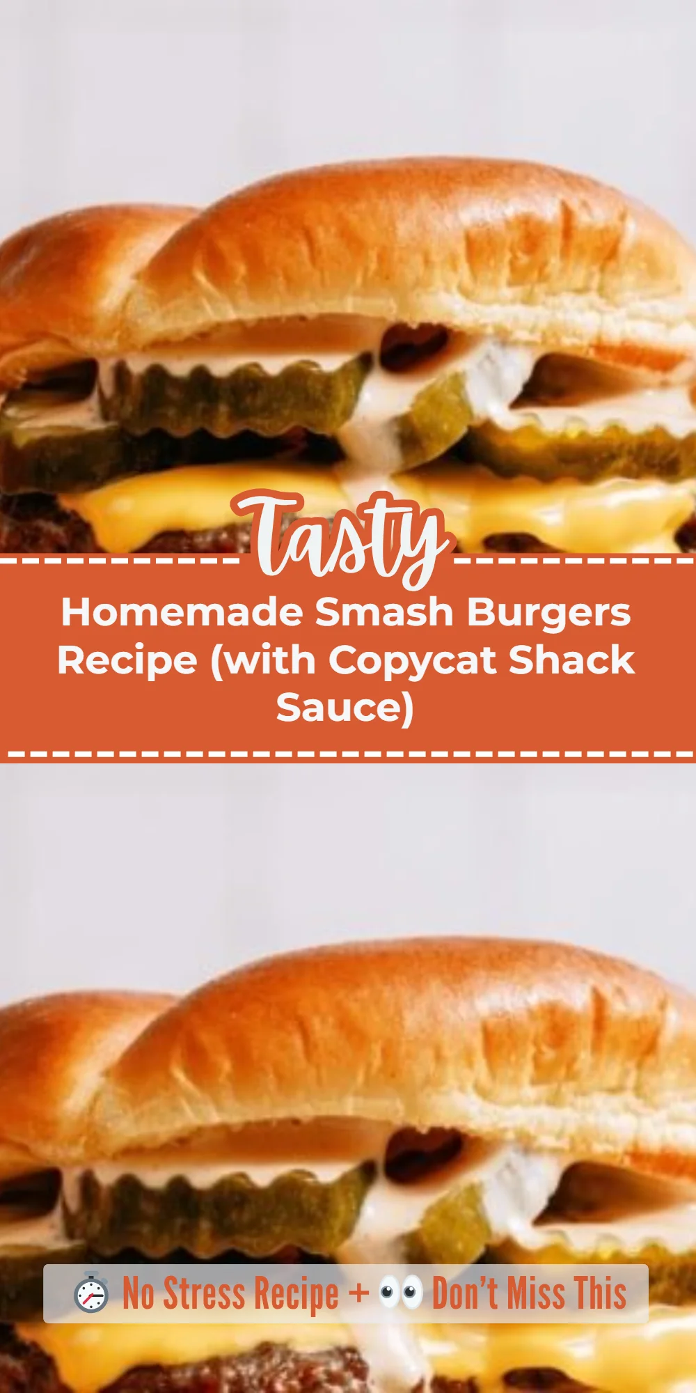 Homemade Smash Burgers Recipe (with Copycat Shack Sauce)