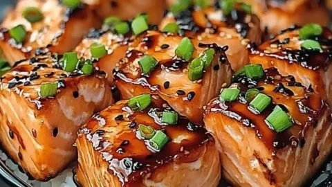 Juicy Teriyaki Salmon Bites for a Quick Flavor Boost