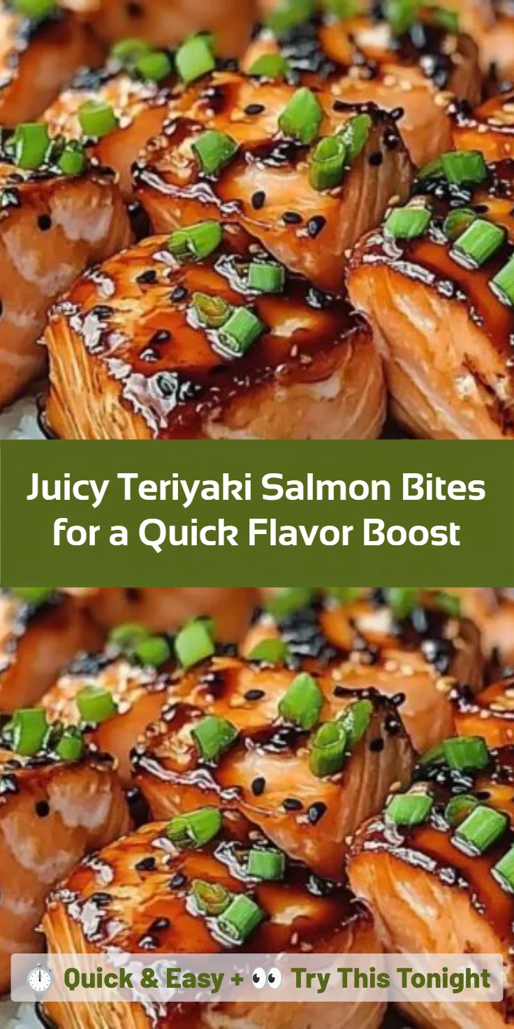Juicy Teriyaki Salmon Bites for a Quick Flavor Boost