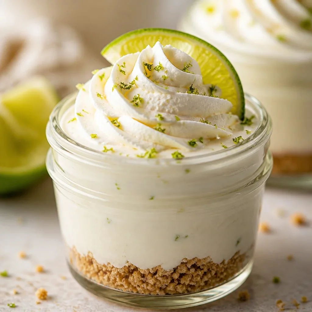 Key Lime Pie Mason Jars