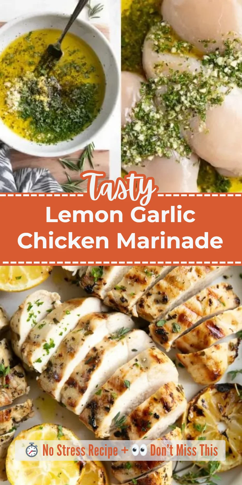 Lemon Garlic Chicken Marinade