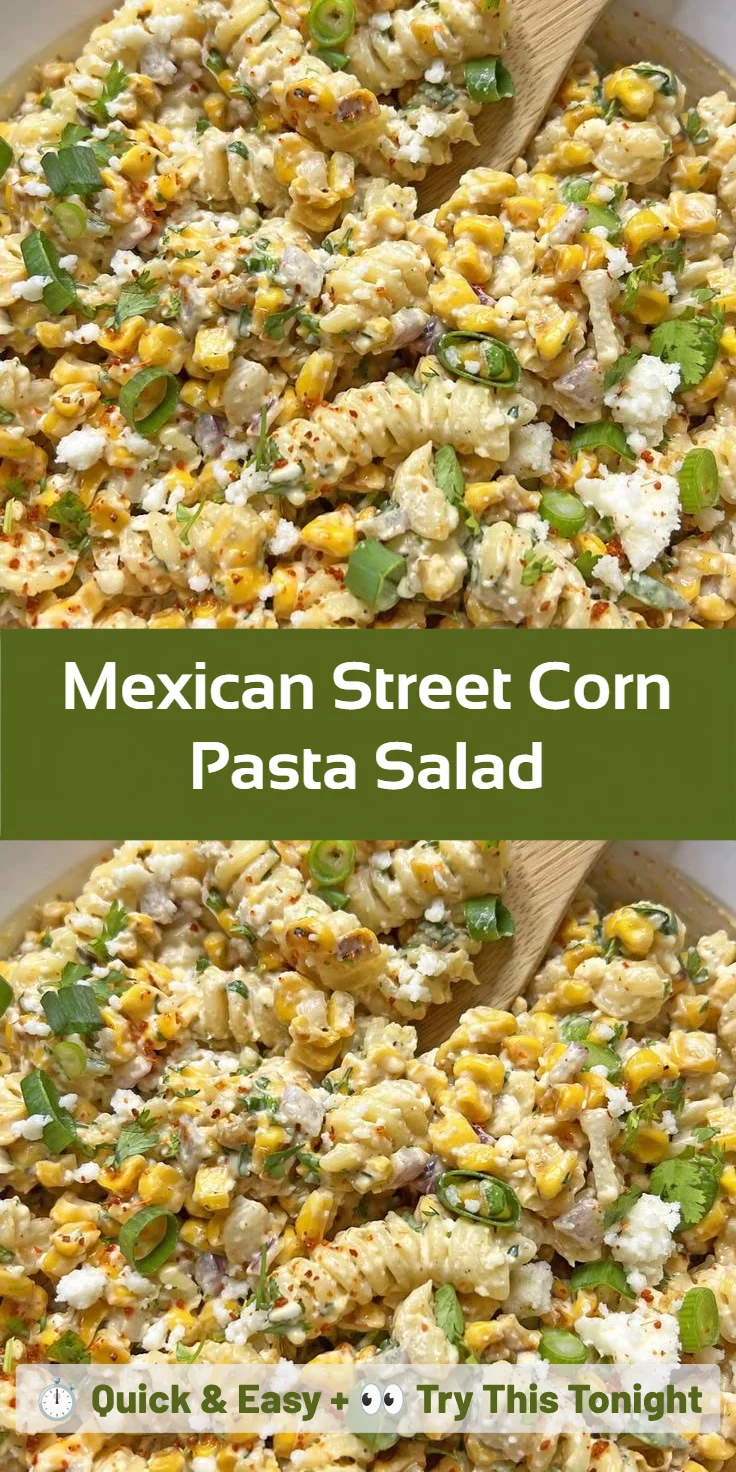 Mexican Street Corn Pasta Salad