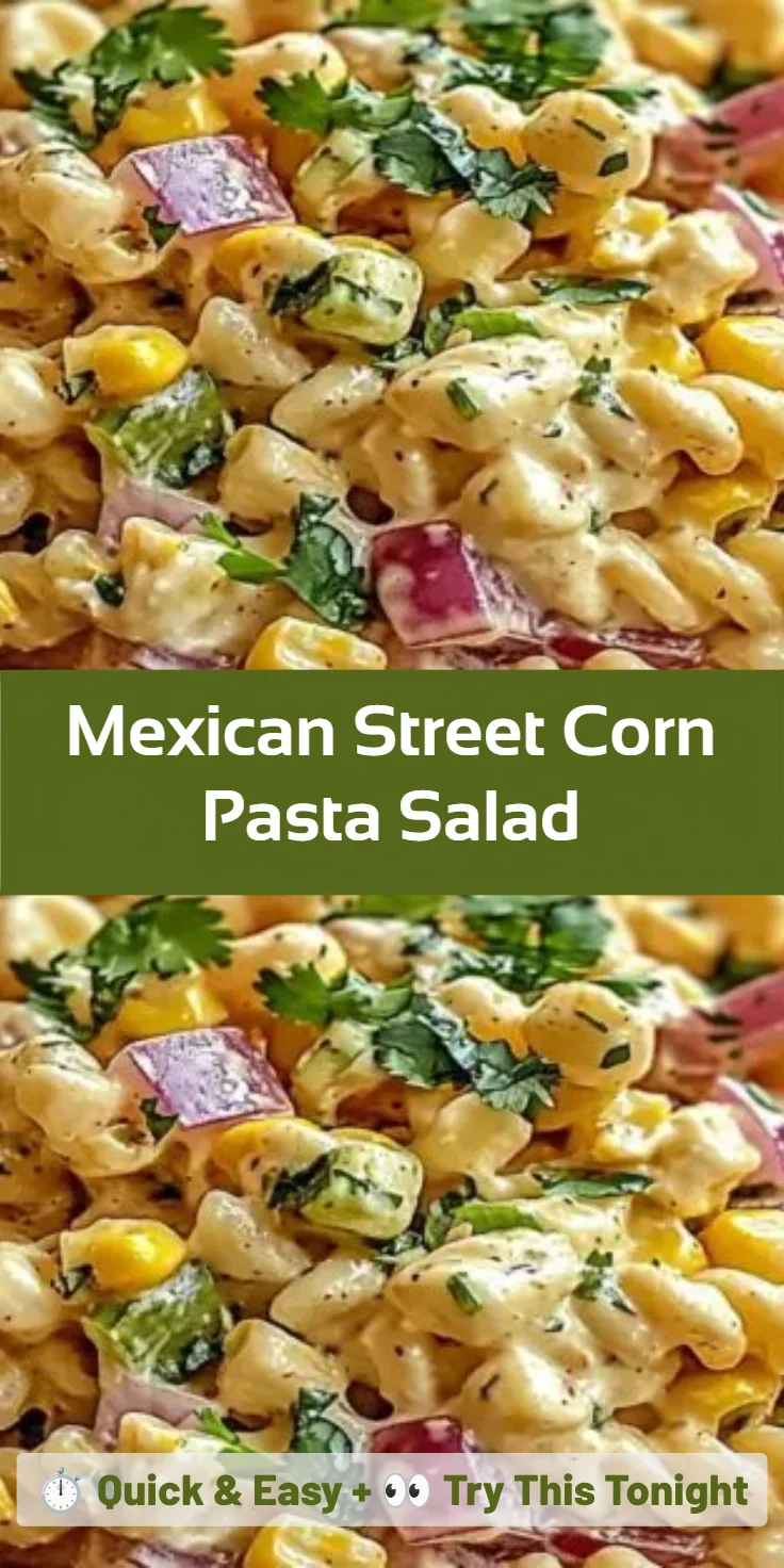 Mexican Street Corn Pasta Salad