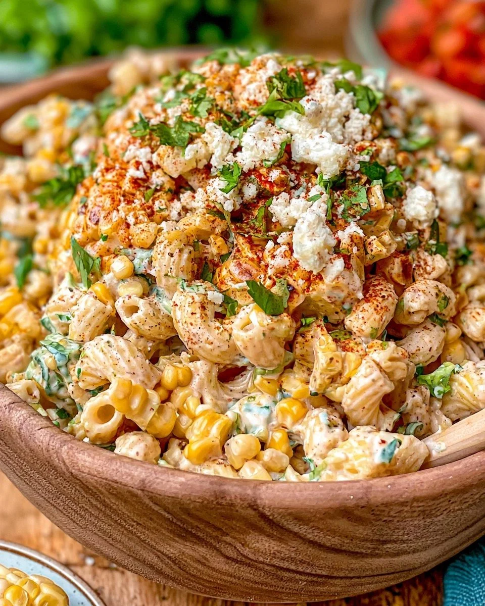 Mexican Street Corn Pasta Salad