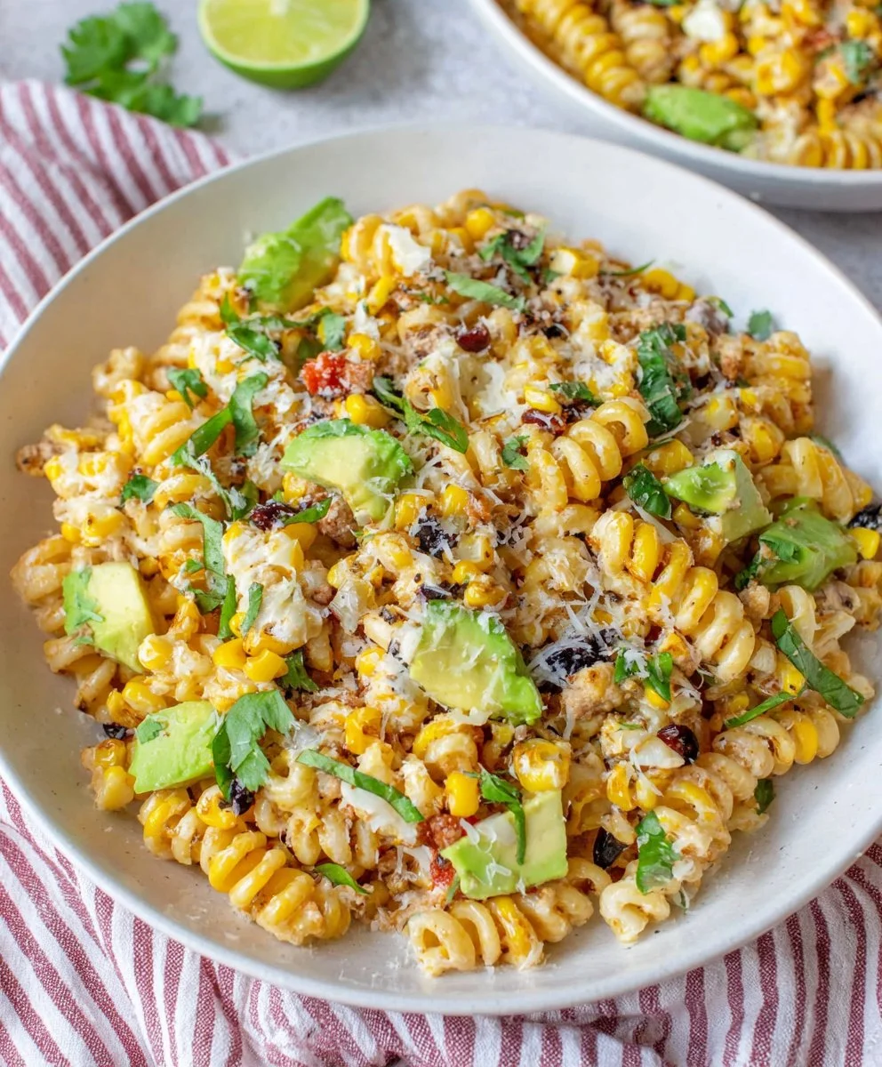 Mexican Street Corn Pasta Salad