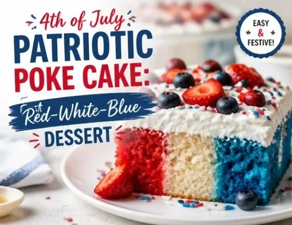 Patriotic Poke Cake