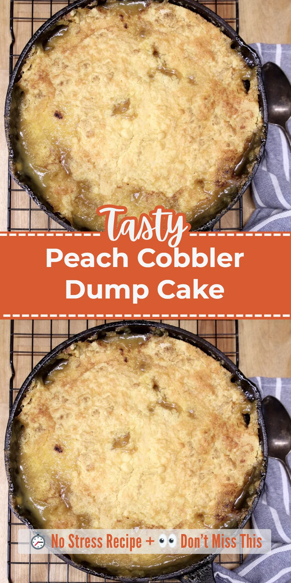 Peach Cobbler Dump Cake