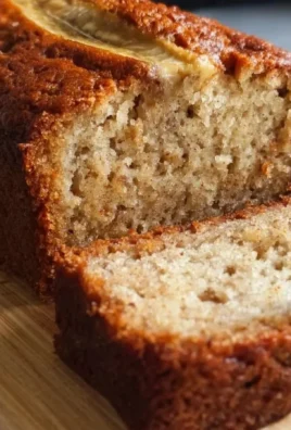 Slice of protein-packed Greek yogurt banana bread on a plate