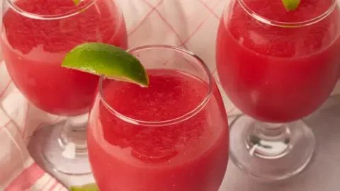 Refreshing Watermelon Lime Slushi Recipe