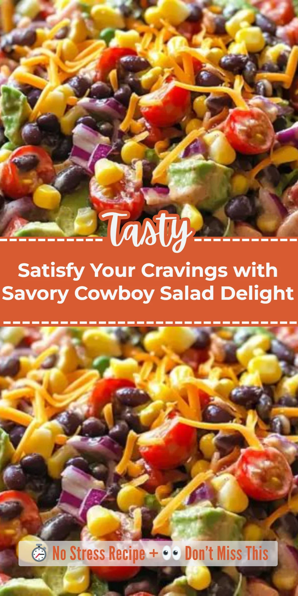 Satisfy Your Cravings with Savory Cowboy Salad Delight