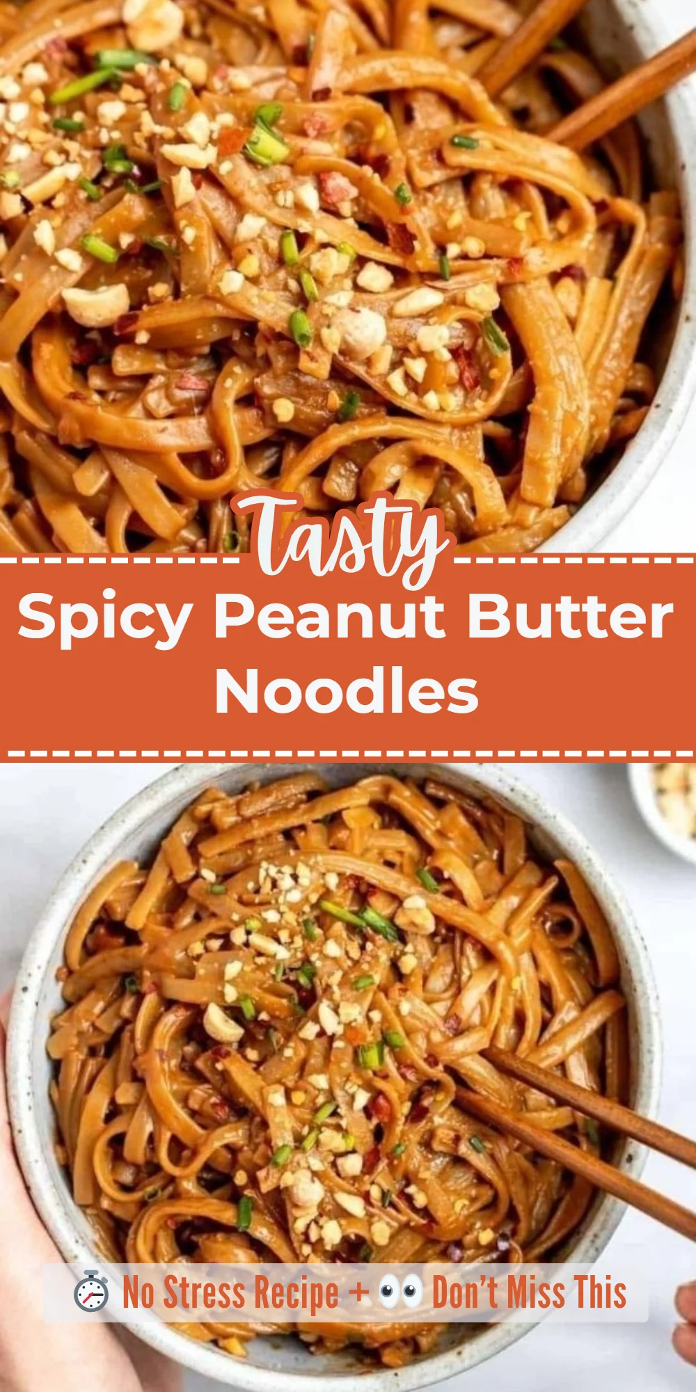 Spicy Peanut Butter Noodles