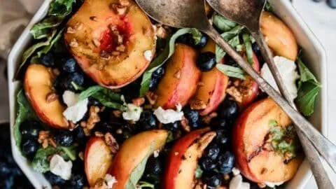 Stone Fruit Grilled Salad