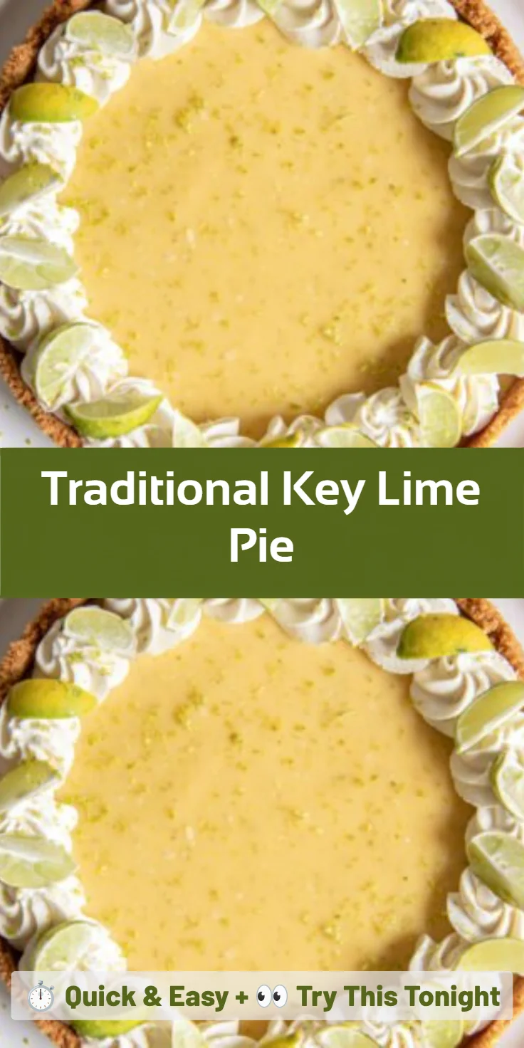 Traditional Key Lime Pie
