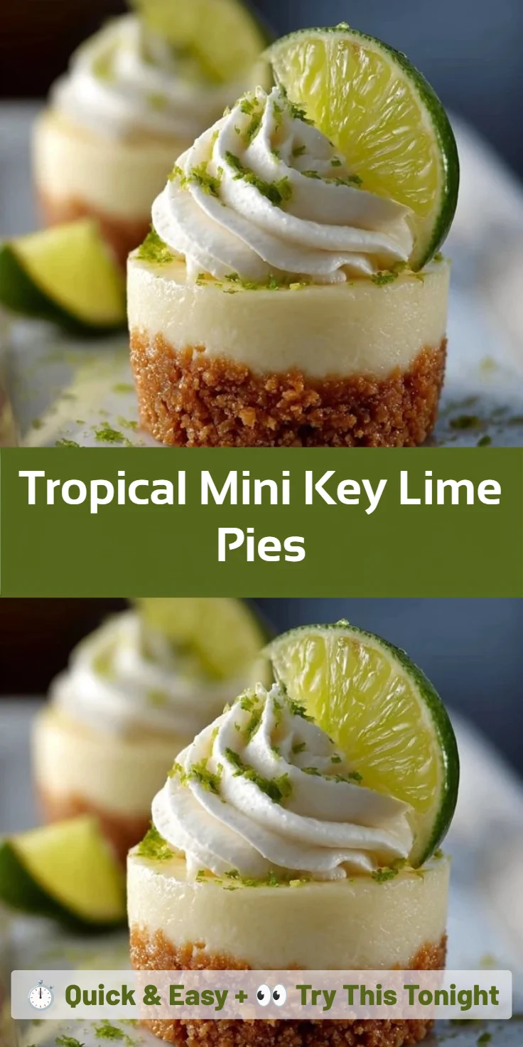 Tropical Mini Key Lime Pies