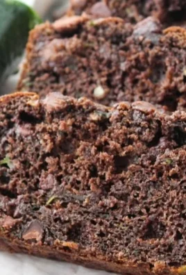 Delicious chocolate cake mix zucchini bread fresh out of the oven.