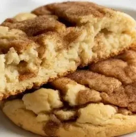 Delicious cinnamon brown sugar cookies baked to perfection.
