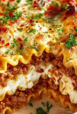 Delicious Million Dollar Italian Lasagna, layered with cheese and rich sauces.