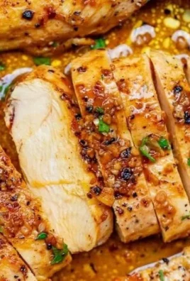 Skillet Garlic Butter Chicken served in a cast iron pan